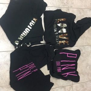 2 bootcut Victoria secret pink sweat outfits